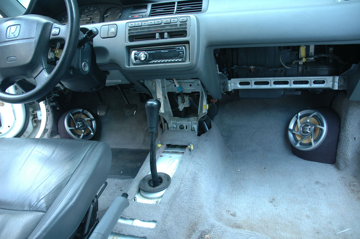 Kick pods in my 1992 Honda Civic